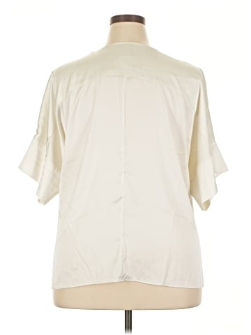 Worthington Short Sleeve Blouse (view 2)