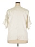 Worthington 100% Polyester Ivory Short Sleeve Blouse Size XXL - photo 2