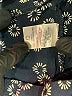 Unbranded 100% Rayon Floral Black Blue Casual Skirt Size 0 - photo 4