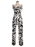Silvergate Graphic Ivory Black Jumpsuit Size L - photo 1