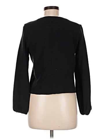 Madewell Bubble-Sleeve Cardigan Top (view 2)