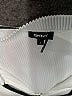 DKNY 100% Polyester Ivory White Sleeveless Blouse Size XL - photo 6