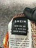 Shein 100% Polyester Chevron-herringbone Orange Shorts Size 8 - 10 - photo 3