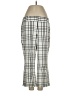 Express Design Studio Plaid Ivory Casual Pants Size 4 - photo 1