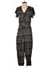 Corey Lynn Calter 100% Polyester Graphic Black Jumpsuit Size S - photo 1