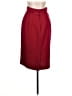 Joan Walters Solid Burgundy Formal Skirt Size 12 - photo 1