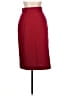 Joan Walters Solid Burgundy Formal Skirt Size 12 - photo 2