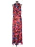 Xscape 100% Polyester Print Pink Casual Dress Size 8 - photo 2