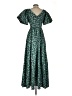 De Loreta Teal Casual Dress Size XS - photo 2