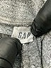 Gap Chevron-herringbone Gray Casual Pants Size M - photo 5