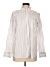 J.Crew 100% Cotton Stripes Ivory White Long Sleeve Button-Down Shirt Size 12 - photo 1