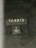 Torrid 100% Cotton Black 3/4 Sleeve Button-Down Shirt Size 1X Plus (1) - photo 7