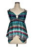 Swimsuits for all Teal Sleeveless Blouse Size 16 - photo 1