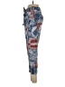 Hei Hei 100% Viscose Print Blue Cargo Pants Size XS - photo 5