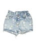 Gap Floral Blue Denim Shorts Size 6-12 mo - photo 1
