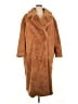 Scoop 100% Polyester Brown Coat Size 2X - photo 1