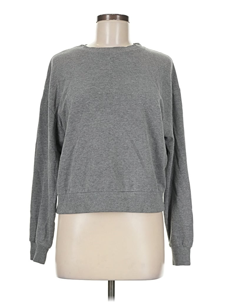 Pre-owned Wild Fable Sweatshirt In Gray