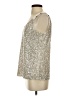 Vince Camuto Silver Sleeveless Blouse Size S - photo 5