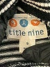 Title Nine 100% Wool Paisley Black Wool Pullover Sweater Size S - photo 6