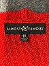 Almost Famous 100% Acrylic Red Pullover Sweater Size 1X - photo 7