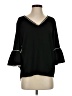 Calvin Klein Black 3/4 Sleeve Top Size S - photo 1
