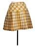 Rewind Plaid Yellow Casual Skirt Size L - photo 2