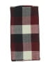 Unbranded Plaid Burgundy Red Scarf One size - photo 2