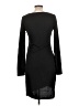 Leith Solid Black Casual Dress Size L - photo 2