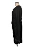 Leith Solid Black Casual Dress Size L - photo 5