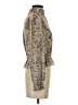 Lucy Paris 100% Polyester Gold Long Sleeve Turtleneck Size XS - photo 4