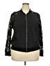 Shein Curve 100% Polyester Black Track Jacket Size 2X - photo 1