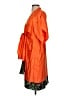 Collective Concepts 100% Polyester Orange Kimono Size M - photo 5