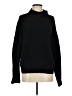 Massimo Dutti Solid Black Turtleneck Sweater Size S - photo 1