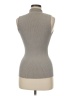 T Tahari Silver Turtleneck Sweater Size M - photo 2