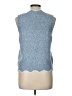 Shein 100% Acrylic Blue Tank Top Size L - photo 2
