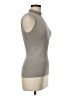 T Tahari Silver Turtleneck Sweater Size M - photo 4