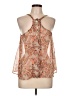 Lola Orange Sleeveless Blouse Size L - photo 1