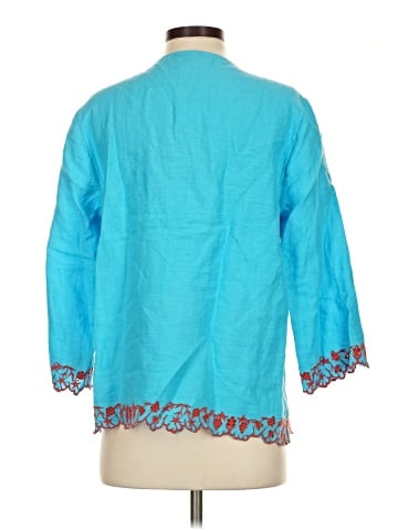 J.Crew 3/4 Sleeve Blouse (view 2)