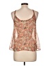Lola Orange Sleeveless Blouse Size L - photo 2