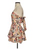 Shein Floral Orange Cocktail Dress Size 4 - photo 5