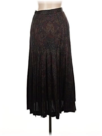 Valentino Miss V Silk Skirt (view 2)