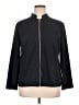 Chico's 100% Polyester Black Track Jacket Size XL (3) - photo 1