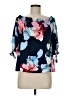 Bar III Blue 3/4 Sleeve Blouse Size M - photo 1