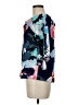 Bar III Blue 3/4 Sleeve Blouse Size M - photo 5