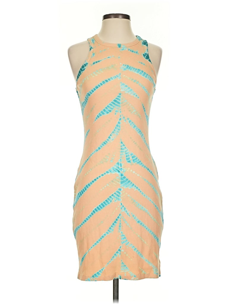 Pre-owned Yfb Cocktail Dress In Tan