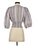 Zara Gray 3/4 Sleeve Blouse Size S - photo 2