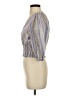 Zara Gray 3/4 Sleeve Blouse Size S - photo 5