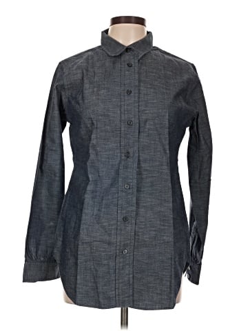 Liz Claiborne Long Sleeve Button-Down Shirt (view 1)
