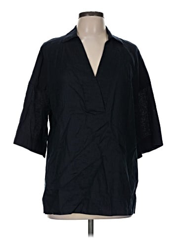 Lafayette 148 New York 3/4 Sleeve Blouse (view 1)
