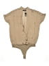 Reset 100% Polyester Tan Bodysuit Size S - photo 1